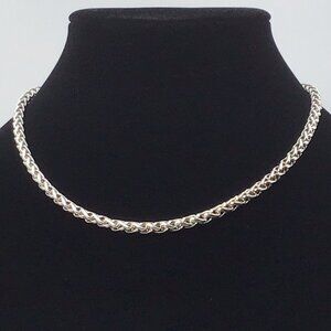 Sterling Silver Joseph Esposito Necklace Solid Designer 45.7g 5mm 18”